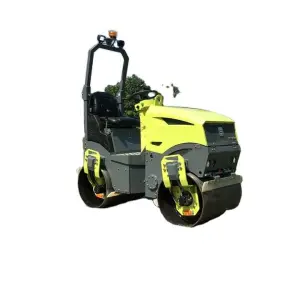 Manufacturer  Mini Vibratory Hand Compactor Double Drum Vibratory Road Roller Machine