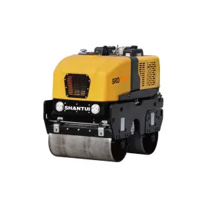Mini Double Drum Vibratory Compactor Road Roller SRD900W