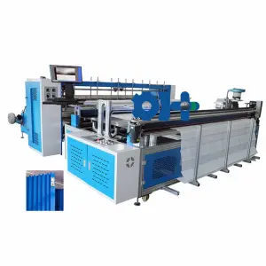Curtain Folding Machine with Auto Eyelet and Cutting