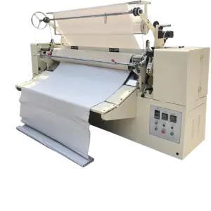 Filter Paper Pleating Machine Full Automatic Textile Fabric Cloth Pleated Blinds Machine for Fabric