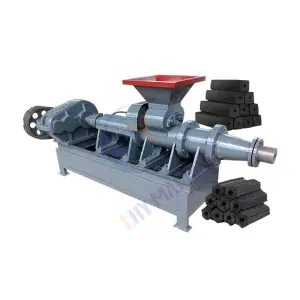 Yearmega Wood Bark Press to Fire Coal Heat Log Charcoal Make Sawdust Briquette Machine High Frequency