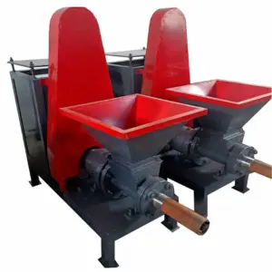 Diesel Engine Magnesium Grass Hookah Small Cow Dung Charcoal Coal Briquettes Making Machine