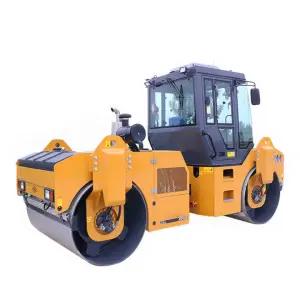 8 Ton Tandem Vibratory Road Roller With Air Conditioner Cabin XS85J