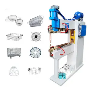 Multi-Point Welding Machines  Condition for Large-Quantity Stainless Steel Mesh Frames Production