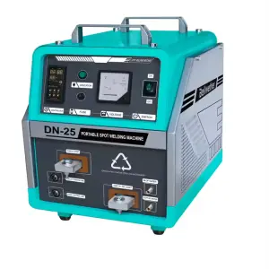 DNJ-25 Mild Steel Spot Welder Roll Spot Welding Equipment for Sheet Metal Brass Spot