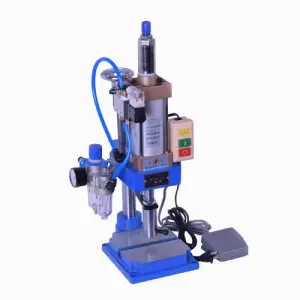Pneumatic Press Single Column 500Kg Automatic Pneumatic Punching Machine Curtain Eyelet Machine Lamp Punching Machine