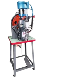Automatic Curtain Eyelet Button Hole Punching Machine Pneumatic Shoe Eyelet Sewing Attaching Machine
