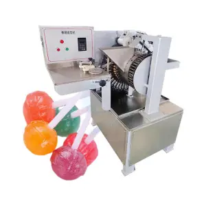 Round Small Form Swirl Fruit Shape Lollipop Candy Make Machine