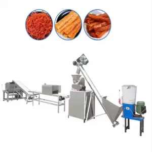 Healthy Exotic Spicy Slice Gourmet Food Snack Latiao Snack Spicy Making Machine Spicy Strips Spicy Gluten Stick Machine