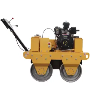 5 Ton Compactor Manual Vibration Pedestrian Roller Asphalt Single and Double Roller