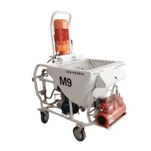 Wall Putty Plaster Paint Sprayer with Screw Pump