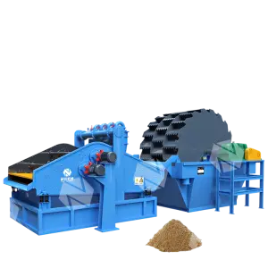 Small Scale Spiral Wheel Sand Washing Machine