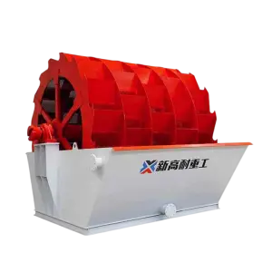 50-180TPH River Stone Sand and Gravel Wheel Bucket Sand Washing Machine