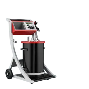 Haztek Pvd Coating Machine for Plastic Wheel Hub Powder Coating System Electric Spray Gun Painter Powder Coat Gun