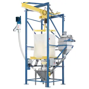 DZJX Bulk Jumbo Bag Unloader Unloading System Fibc Big Bag Discharge Station Machine for Industrial