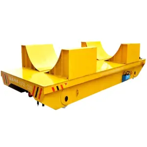 High Speed Cargo Handling Equipment 8 Ton 10 Ton Electric Flat Trackless Cart