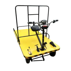 e Electric Trolley Warehouse Electric Cargo Electric Pallet Jack 1.5 Ton