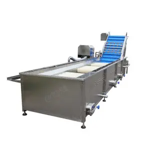 Leadworld Automatic Fruit Vegetable Cleaning Line Restaurant Use Includes Orange Mango Apple Washers Potato Washing Machine