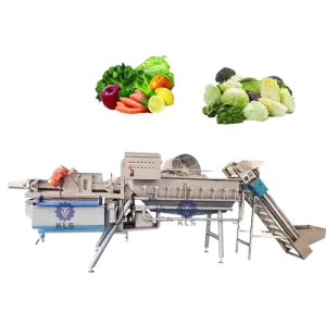 KLS Automatic Vegetable Fruit Processing Line Fruit and Vegetable Washing Packing Process Line Multifunctional Provided 36