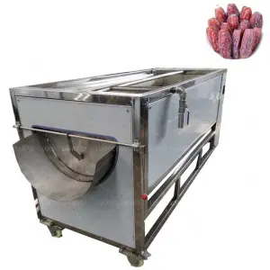 Industrial Date Palm Carrot Ginger Potato Fruit and Vegetable Washing Machine