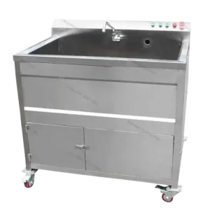 Commercial High-Efficiency Single Tank Fruit and Vegetable Washing Machine Industrial