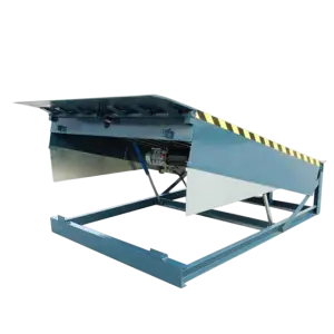 Steel Automatic Mechanical Loading Cylinder Hydraulic Dock Ramp Leveler