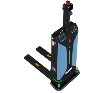 AGV Pallet Truck 1000kg Smart Robot ForkliftEasy Material Handling for Manufacturing Plants  Condition Steel