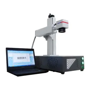 Small Portable Laser 20W Laser Marking Machine Laser Marker Machine for Glass Cup / Bottle