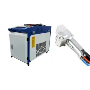 Fortune Laser 1500w Pulse Fiber Laser Cleaning Classic Car Repair Rust Removal Pipe Portable Laser Cleaning Machine 4 in 1
