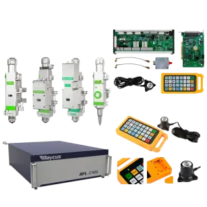 Whole-set 1000w/1500w/3000w Raycus Laser Source+Raytools BM111/109+Fscut1000/2000 + Bcs100 for Fiber Laser Cutting Machine
