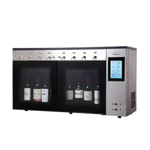 8 Bottles Top Stainless Steel Electric Wine Dispenser