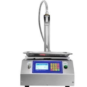 10L/min Semi Auto Beverage Oil Liquid Detergent Wine Weighing Dispensing Machine Diaphragm Pump Liquid Filler