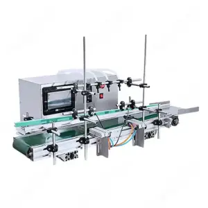 HYTF-1000 Table Top Automatic Whisky Wine Bottle Filling Machine | Liquid Dispensing Machine | HENGYUAN