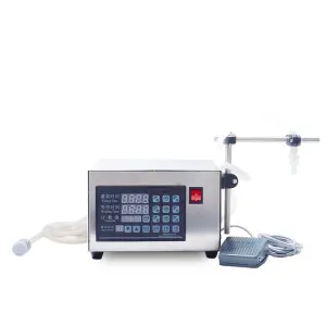 Fully Automatic CNC Small-Scale Liquid Filling Machine for Beverages Wine Mineral Water Juice Milk Plastic Bottle