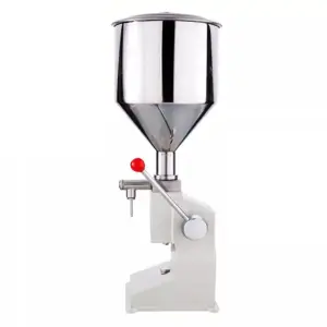 Vertical Pneumatic Juice Water Cosmetic Beverage Paste Honey Can Wine Liquid Tube Filler Shampoo Plastic Bottle Filling Machine
