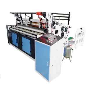 High Speed Automatic Toilet Paper Making Machine Toilet Paper Roll Machine Paper Rewinding Machine