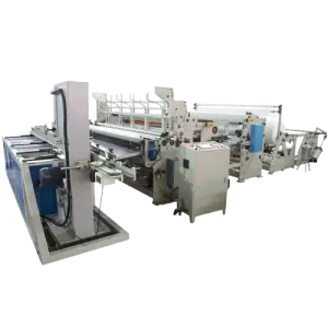 Fully Automatic Cutting Line Toilet Tissue Paper Making Machine