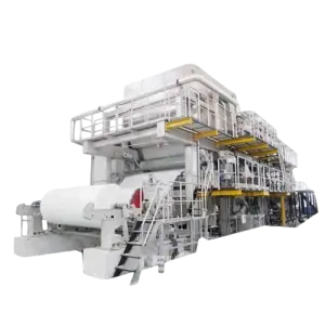 Waste Paper Recycling Production Line Paper Manufacturing Plant Jumbo Roll Toilet Tissue Paper Making Machine