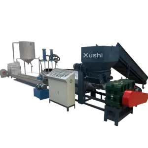 Pe pp Plastic Dana Compostable Film Lump Woven Bags Granules Making Mother Baby Recycling Pelletizing Woven Bags Machine