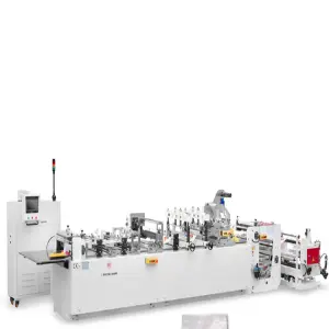 High Speed Servo Motor Driven Baby Diaper Out Packing Bag Making Machine