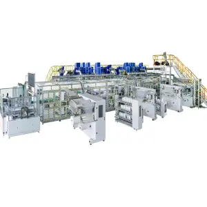 High Speed Euro Type Baby Diaper Bag Making Machine