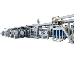 Automatic Small Baby Diaper Machine With Bag Making Machine