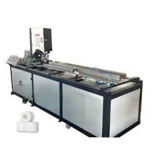 Full Automatic Toilet Tissue Paper Roll Making Cutting Machine for