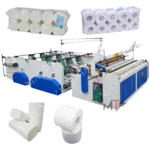 Low  Toilet Paper Making Plant Small Scale Toilet Tissue Paper Making Machine for Small Business