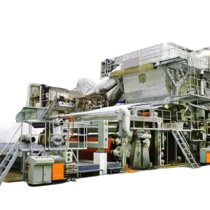 Paper Recycle Jumbo Roll Tissue Toilet Paper Making Machine