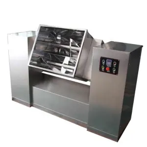 Professional Automatic Electric Stainless Steel Food Mixer Ribbon Agitator Mixing Equipment for Powder Mixing Model: CH50 40L