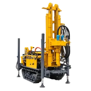 200m 300m Deep Hole Water Well Drilling Rig With Mud Pump for Congo Chile Underground Borehole Machine Equipments