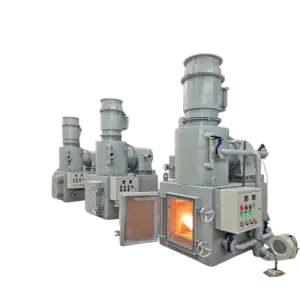 Yuanda 20-500kg Chicken Cow Sheep Pig Abattoir Incinerator