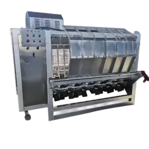 Automatic Pig & Sheep Dehairing Machine | Livestock Slaughter Line Hair Removal