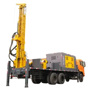 Air Compressor Water Well Drilling Machine Borehole Drilling Trucks 1200m